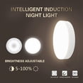 thumbnail image 4 of 2X Sensor de Movimiento PIR Luz de Noche LED Lámpara de Noche Regulable Recargable Por USB, Luz, 4 of 5