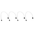 thumbnail image 3 of 4pcs PWM Câble d'Extension de Ventilateur 4 Broches Fil de Cuivre Recouvert d'Argent Câble d'Extension de Ventilateur pour PC Câble d'Extension de Ventilateur de Refroidissement, 3 of 14