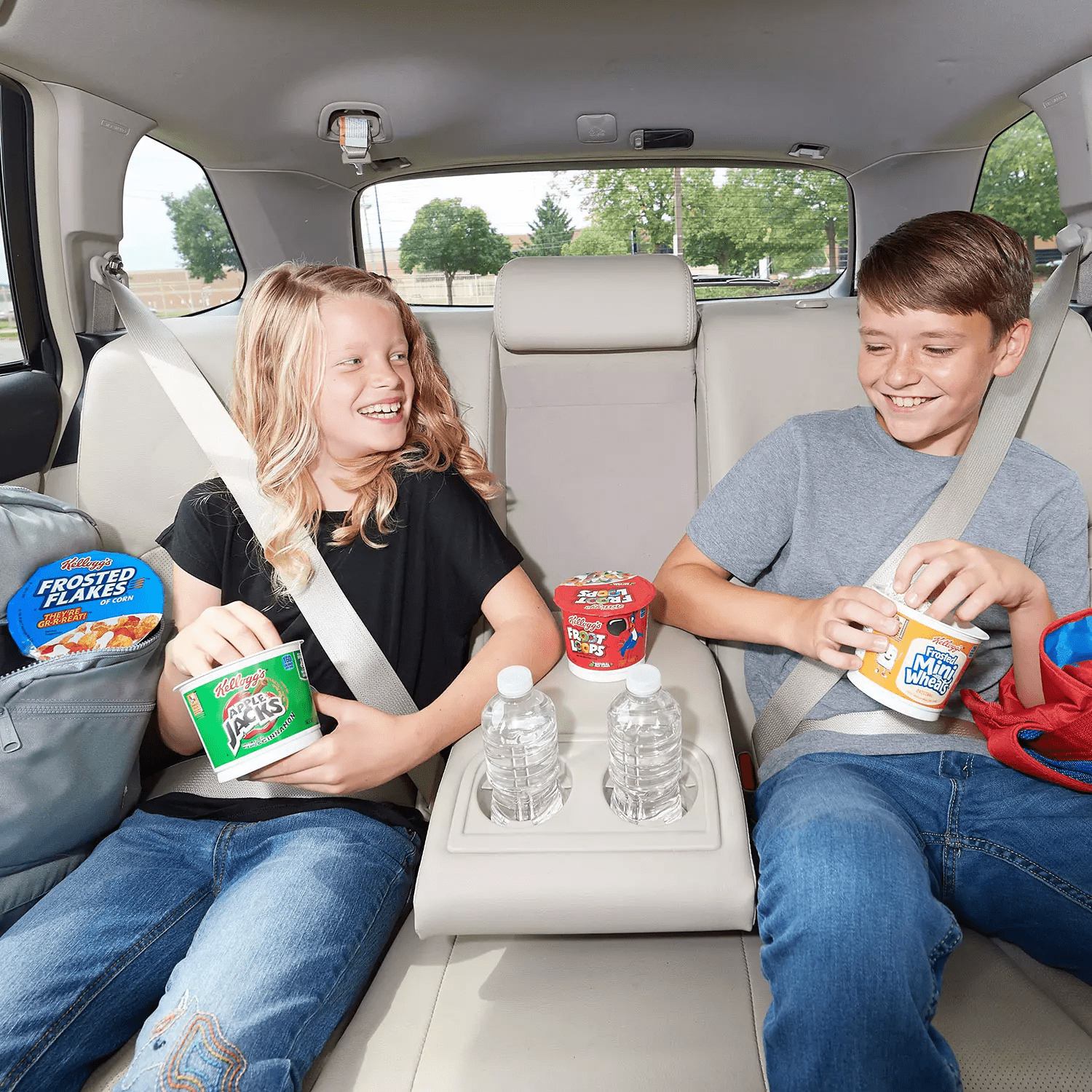 Kellogg's Cereal in a Cup Variety Pack Includes Froot Loops, Frosted Flakes, Mini-Wheats & Apple Jack Crispy Breakfast Good Source of Vitamins & Minerals On the Go Cereals for Kids & Adults 12 Count