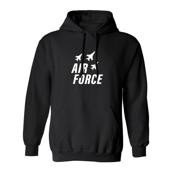 Air Force Fighter Planes Adult Hooded Sweatshirt