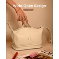 thumbnail image 4 of Bolsa de maquillaje Vogewood personalizada de doble capa impermeable, 4 of 7