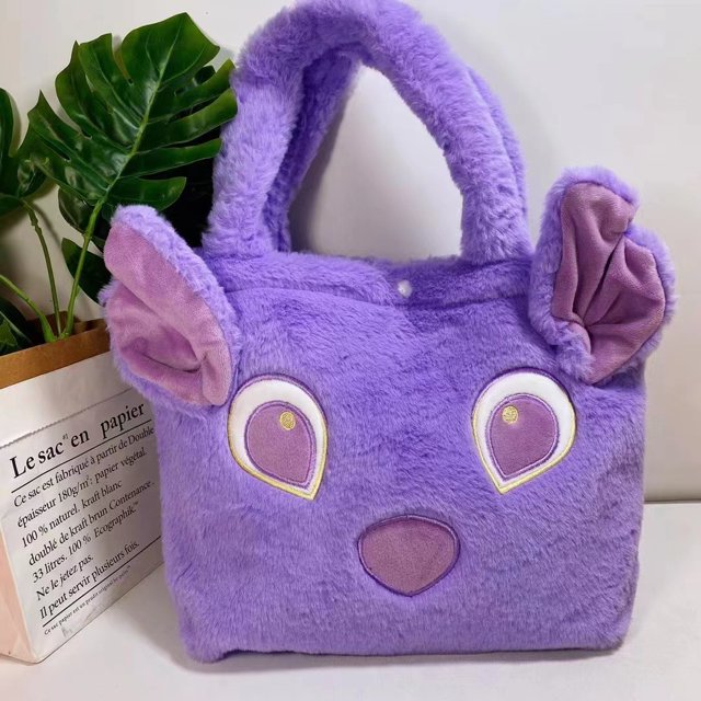 Bolso de mano de felpa Kawaii Kuromis Sanrio My Melodies, bolsos de Anime, bolso de mensajero Hello Kitties, bonito bolso Kuromis para mujer