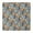 Brown Highland Cow, variant on White Buffalo Pattern Square Fitted Tablecloth with Elastic Edge,Square Table Cover,Washable Elastic Table Cover for Home Kitchen Party Decor 34"x34"