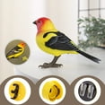 thumbnail image 3 of Robot Bird Toy Realistic Singing Chirping Voice Activated Novelty Decoration For Home Entertainment, 3 of 3