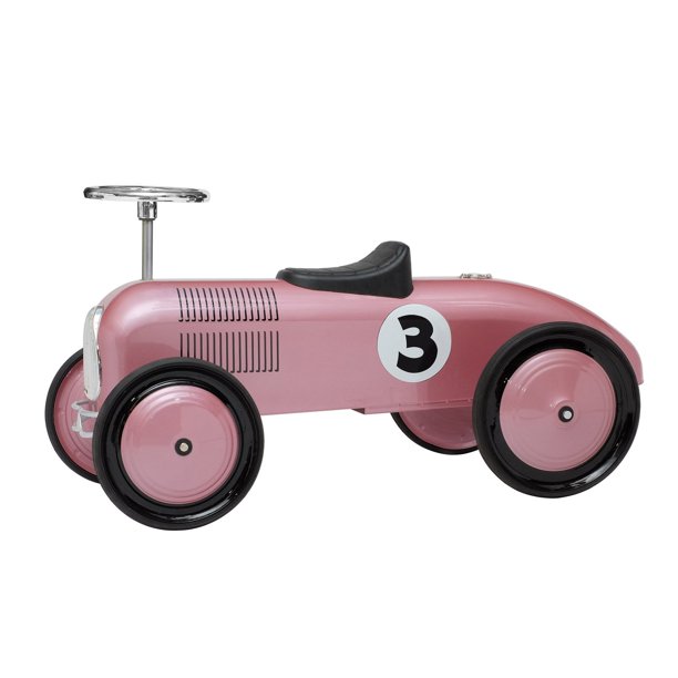 morgan cycle pink retro pedal car