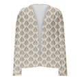 thumbnail image 4 of IMENGL cardigan Décontracté à la Mode Imprimé à Manches Longues, Vert 2TG, Taille M-2TG, 4 of 6