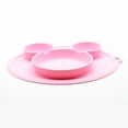 thumbnail image 4 of Plato de silicona para niños con ventosa Platos de alimentación Vajilla, 4 of 5