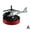 Red, variant on Helicopter Solar Car -Freshener Rotation Aromatherapy Perfume Diffuser
