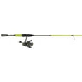 Lew's Xfinity XJ Spinning Reel and Fishing Rod Combo, 6Foot Rod, Size 100 Reel, Green