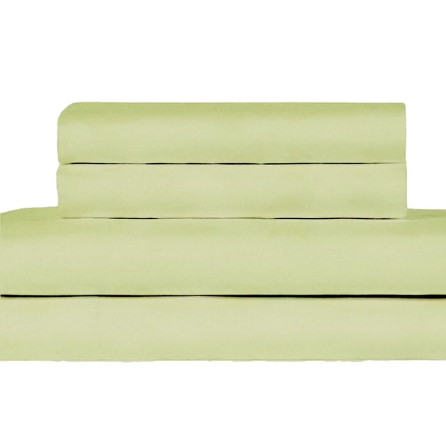 Ensemble de Draps en Satin 3 Pcs Format Simple Qualité Hôtel Poche Profonde Housse de Matelas Ajustée