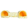 thumbnail image 4 of Escondite para hámster, túnel para conejillos de indias, jaula portátil y transpirable, accesorios para conejos, casa para animales pequeños, erizos y Piña amarilla, 4 of 8