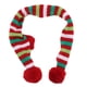 thumbnail image 1 of Stripe Pattern Puppy Cat Scarf Christmas Collar Pet Bufanda de Navidad para perros Mascotas Perrito Tamaño XL, 1 of 4
