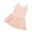 Pink, variant on Kovlvoll Toddler Girls' Clothes Summer Dress Solid Color Sleeveless Camisole Pleated Dance Practice Outfit Dresses