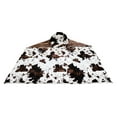 Ultra Plush Pine & River Minky Weighted Blanket (60"x80", 20 lb) in Cow Print