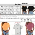 thumbnail image 3 of Sherrylily Women Crop Top Casual Crewneck T-Shirts Loose Fashion Tee with Pockets S-2XL, 3 of 7