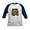 Navy/White, variant on CafePress - Sunflower Tiger Baseball Jersey - Kids Cotton Baseball Jersey, 3/4 Sleeve Shirt