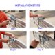 thumbnail image 5 of Abrazadera para sombrilla de cubierta, clip para soporte de sombrilla para Patio, soporte para sombrilla para balcón, soporte para sombrilla ajustable para ricycles, 5 of 5