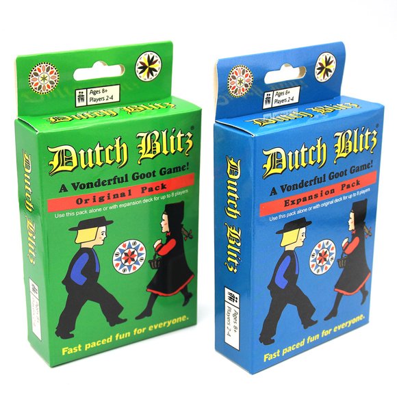 Dutch Blitz Dutch Blitz Basic and Extended Family Party Game Cards