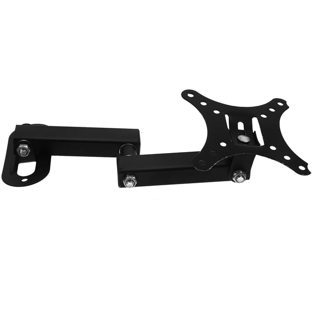 FUTUREORYY Monitor Rack Mount Bracket Black Wall Mount For Family Use 1Set