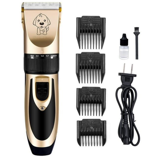 Hearth & Gear Cordless Rechargeable Dog Grooming Specifically For Teddy Bears & Small Dogs Pet Hair Trimmer Shaver For Dogs Dog Accessories Camping Dog Accessories Dog Saddle Bag Dog Wheelchair