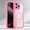 Pink, variant on For iPhone 13 Mini Phone Case,Compatible with Wireless Charging,Anti-fingerprinting Matte Translucent Back Design,Heavy Duty Shockproof Non-Slip Protection,Rugged Phone Case,Purple