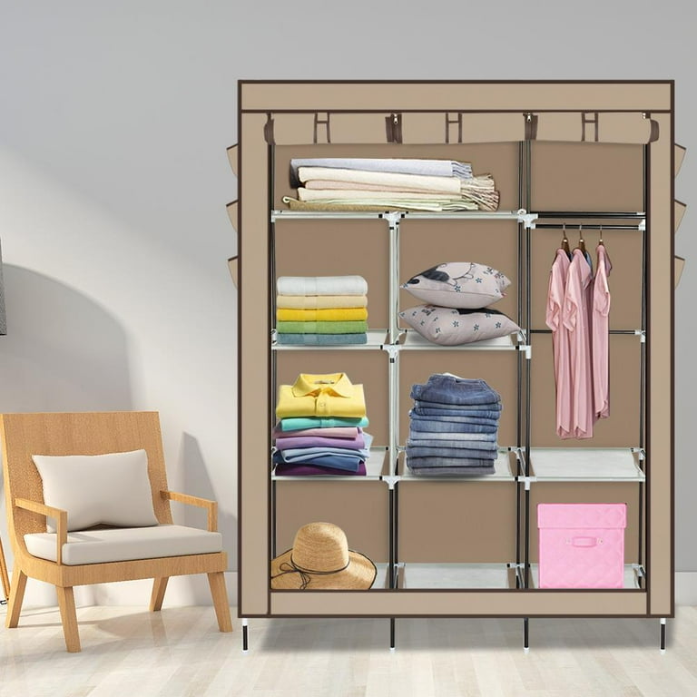 Portable cheap fabric closet