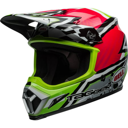 Bell MX-9 MIPS Tagger Asymmetric Adult Off-Road Motorcycle (Best Mips Road Helmet)