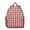 Red and White, variant on Rainbow Checkerboard Backpack Backpack for School,Cute School Bag,Schoolbag with Adjustable Shoulder Straps & Padded Back,13.8"x11.4"x6"