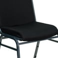 thumbnail image 5 of Flash Furniture 4 Pack HERCULES Series Heavy Duty Black Dot Fabric Stack Chair, 5 of 7