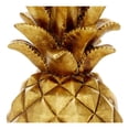 thumbnail image 6 of DecMode Gold Traditional Polystone Pineapple Fruit Sculpture, 6"W x 14"H, 6 of 13