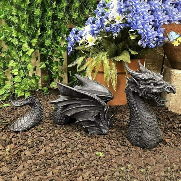 Grotesque Garden crocodile card set in black