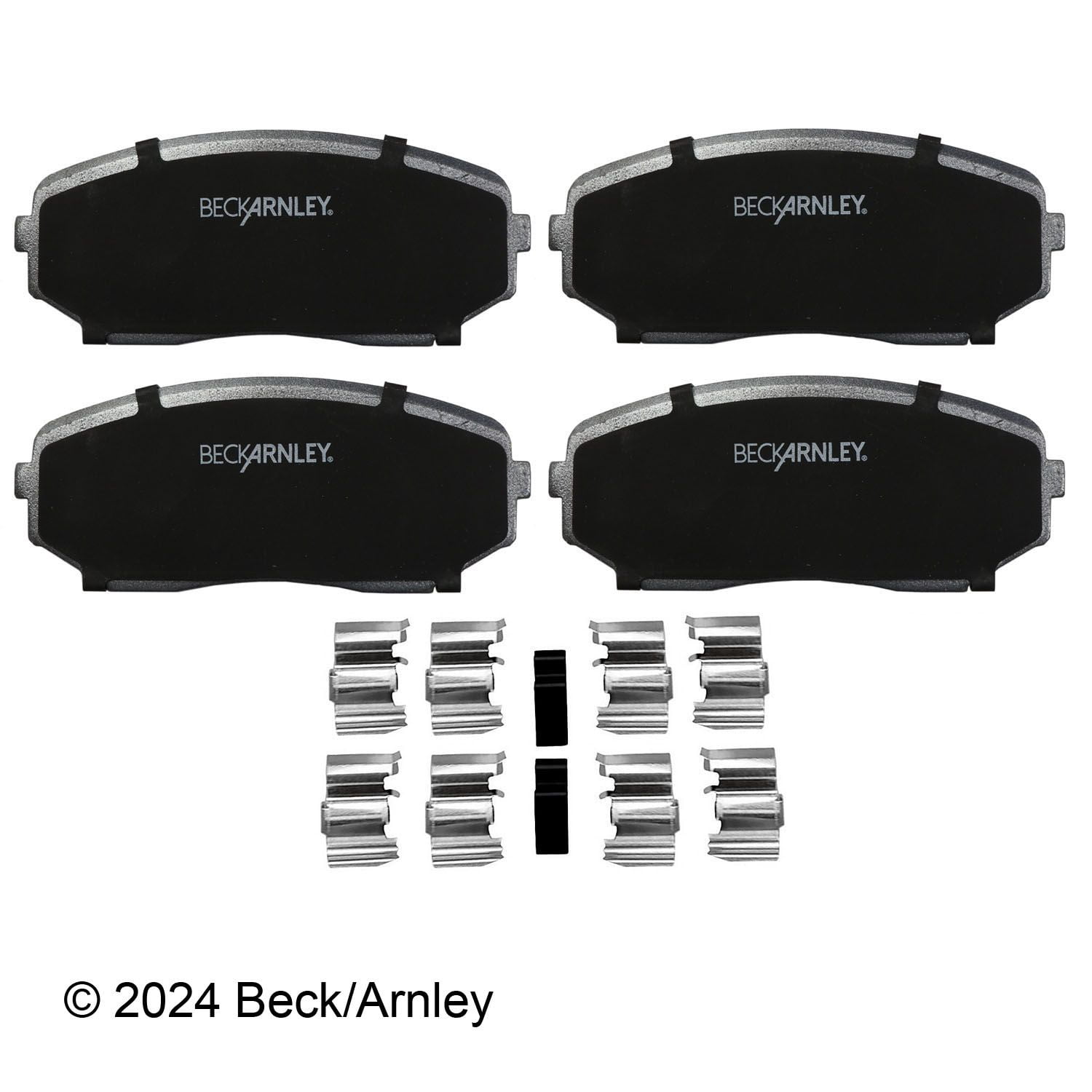 BeckArnley 085-6748 Premium Asm Pads W / Hardware