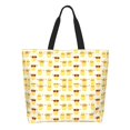 thumbnail image 1 of Disketp Cute Yellow Duck Bolsa Tote Estampada para Mujer, Bolso de Hombro y de Mano para Compras y Viajes, 1 of 8