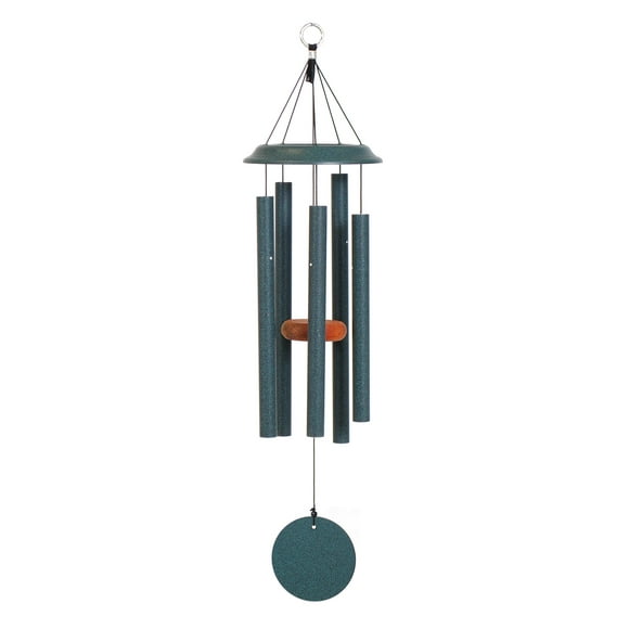 Shenandoah Melodies par Wind River - Carillon Vert de 29 Pouces pour Patio, Jardin, et Décoration Extérieure (Carillon en Aluminium) Fabriqué aux États-Unis