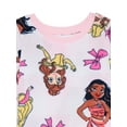 thumbnail image 2 of Disney Princess Toddler Girls Microfleece Pajama Top and Pants Set, 2-Piece, Sizes 12M-5T, 2 of 3