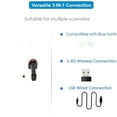 thumbnail image 2 of XIANJINO Fully Upgraded Wireless 2D QR Barcode Scanner with Stand, 3 in 1 Bluetooth & 2.4GHz Wireless & USB Wired, Connect Smart Phone Tablet PC, 2D COMS Image Bar Code Reader, 2 of 6
