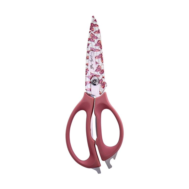 Dolly Parton 4-in-1 Kitchen Scissors Pink Butterfly photo 1