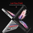 thumbnail image 3 of case for Samsung Fold 4 Case, Galaxy Z Fold 4 Case Cover Protective, Ultra-Thin Case Limited Edition Samsung Z Fold4 Phone Case for Samsung Galaxy Z Fold 4, Black Mark, 3 of 9