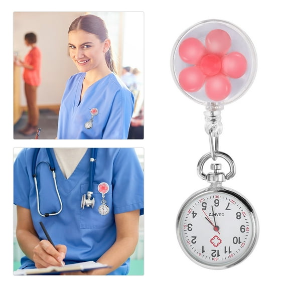 WHAMVOX Watch with Second Hand for Nurses Nursing Chest Practical Women's