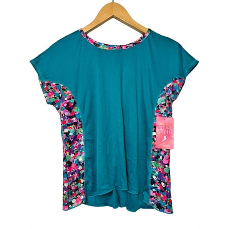 Capezio Girls' Future Star Splatter Dot Short-Sleeve T-Shirt - XL