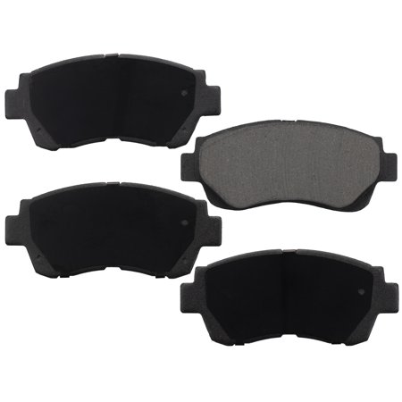 Gridiron Brakes Standard Semi-Metallic Brake Pads Front (4-Pad Set) - ID697 (Replaces Part# MKD697)