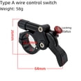thumbnail image 4 of Enhanced Mountain Bike Front Fork Accessory Kit: A Line-Controlled Switch with Cable Core & Housing for Air/Oil Spring Suspension - Improves Terrain Control, Shock Absorption, and Riding Performance, 4 of 5