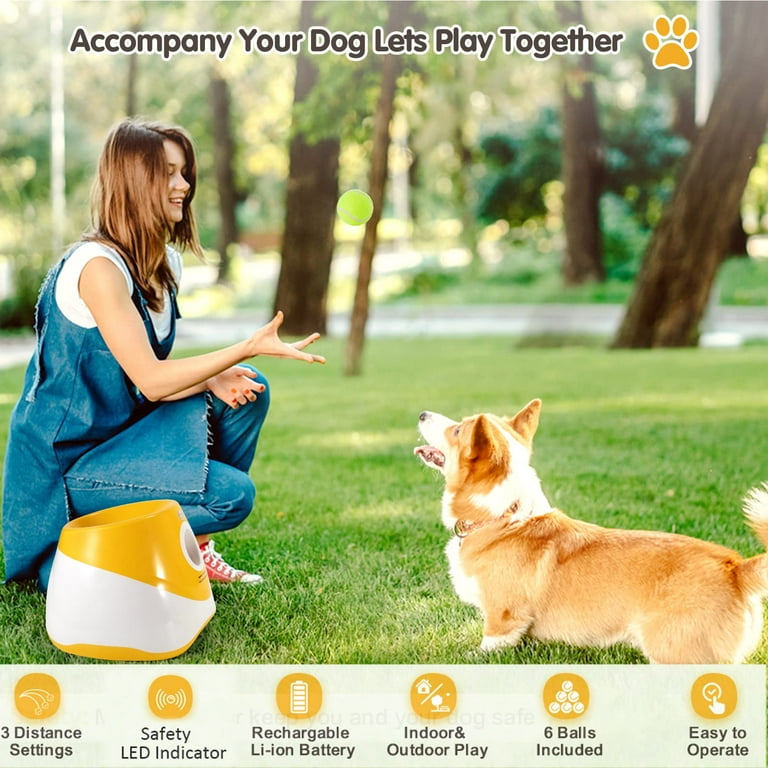 Dog operated on sale ball launcher