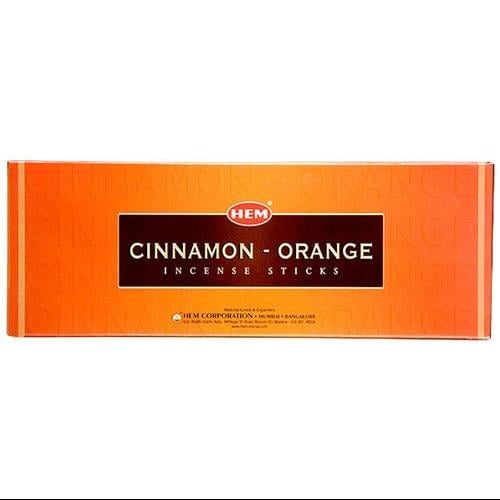 Hem Cinnamon Orange Incense, 120 Stick Box