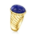 thumbnail image 3 of Ross-Simons Lapis Ring in 18kt Gold Over Sterling, Women's, Adult, 3 of 5