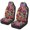 Heart Graffiti Design, variant on CHAQLIN Butterfly Daisy Seat Covers for Auto, Premium Car Seat Cover Stretchy Polyester Vehicle Seat Covers