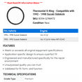 thumbnail image 2 of Thermostat O-Ring - Compatible with 1992 - 1998 Suzuki Sidekick 1993 1994 1995 1996 1997, 2 of 2