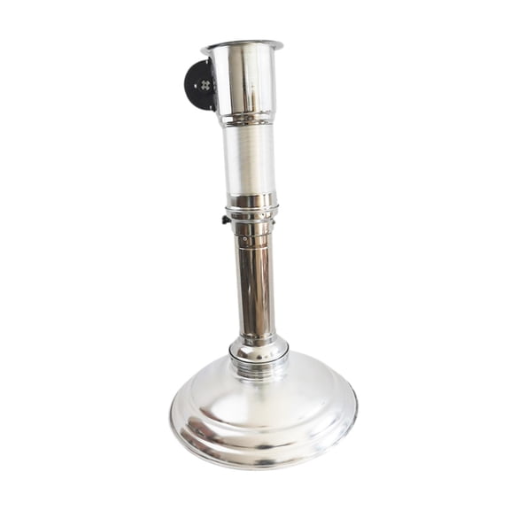 Ventilación de humo telescópica para barbacoa, chimenea de tubo, práctico tubo de telescópico de recto para tienda de carne asada Capucha de 45 cm.