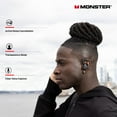 thumbnail image 4 of Monster DNA Fit Bluetooth Earbuds, Noise Canceling, Charging Case, Built-In Microphone, Water Resistant, 4 of 7