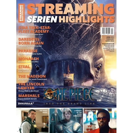 Björn Sülter,Peter Oster STREAMING SERIEN HIGHLIGHTS: Ausgabe Februar/März 2026 (#3 (Paperback)